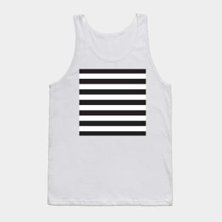 Black and White Stripes #pattern Tank Top